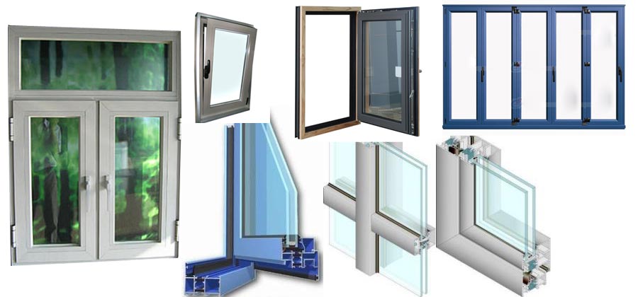 Aluminium window systems and glazing section profiles
